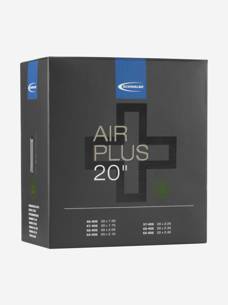 Камера Schwalbe AV7 Air Plus 20'', автониппель