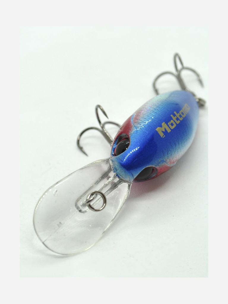 Воблер Mottomo Chubber DR 36F 4g Red Blue