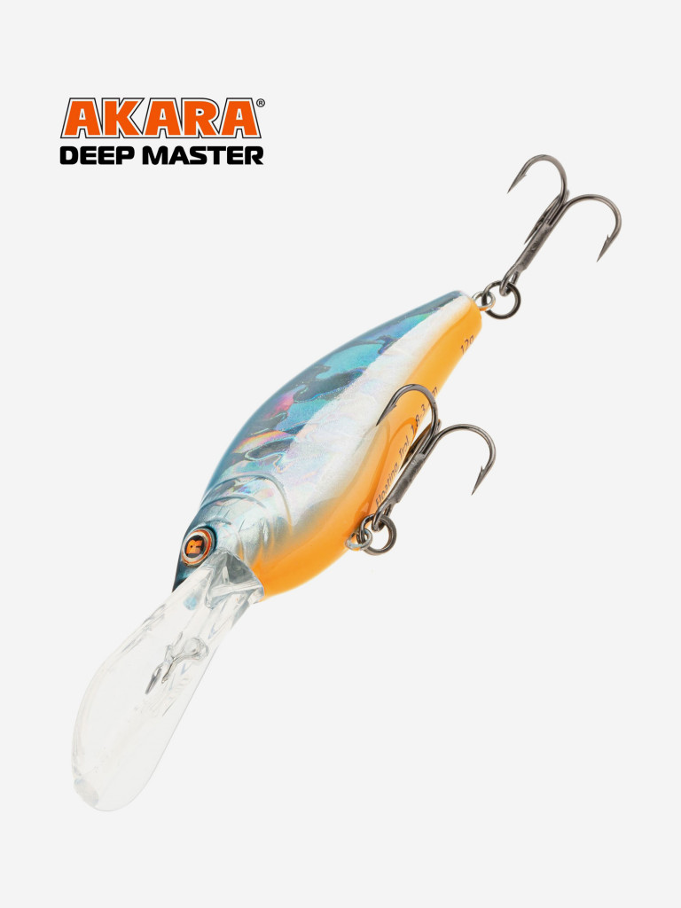 Воблер Akara Deep Master 60F кренк плавающий для троллинга на щуку, судака, окуня 12гр A82