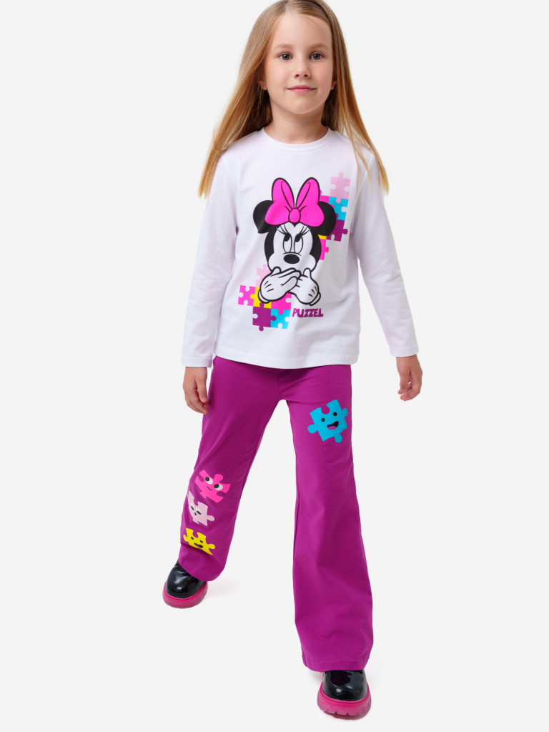 Лонгслив для девочки PlayToday