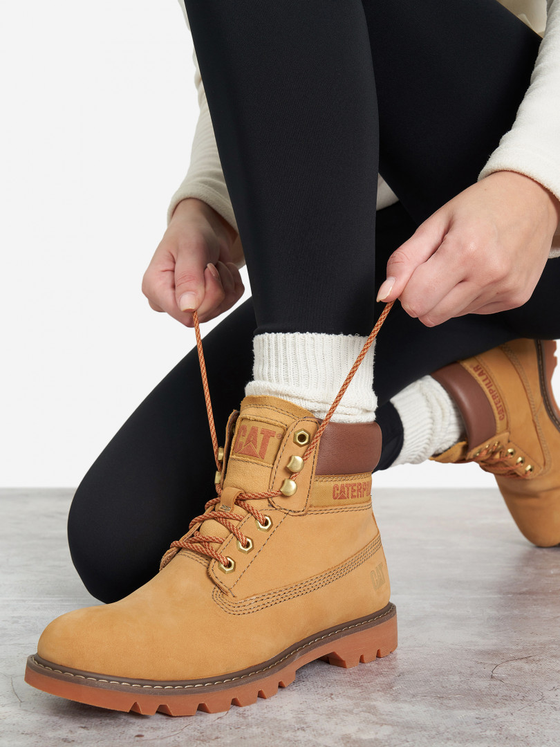 Ботинки женские Caterpillar Colorado Желтый 18599₽