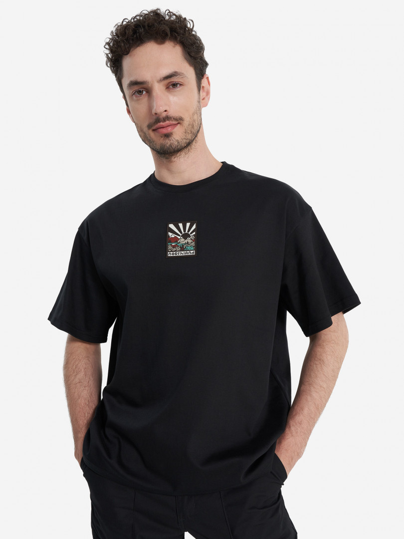 Футболка мужская оверсайз Northland Черный 1999₽