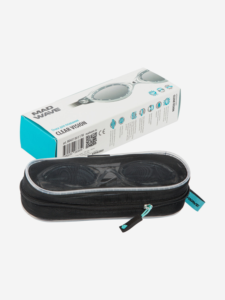 Очки для плавания Mad Wave Clear Vision CP Lens