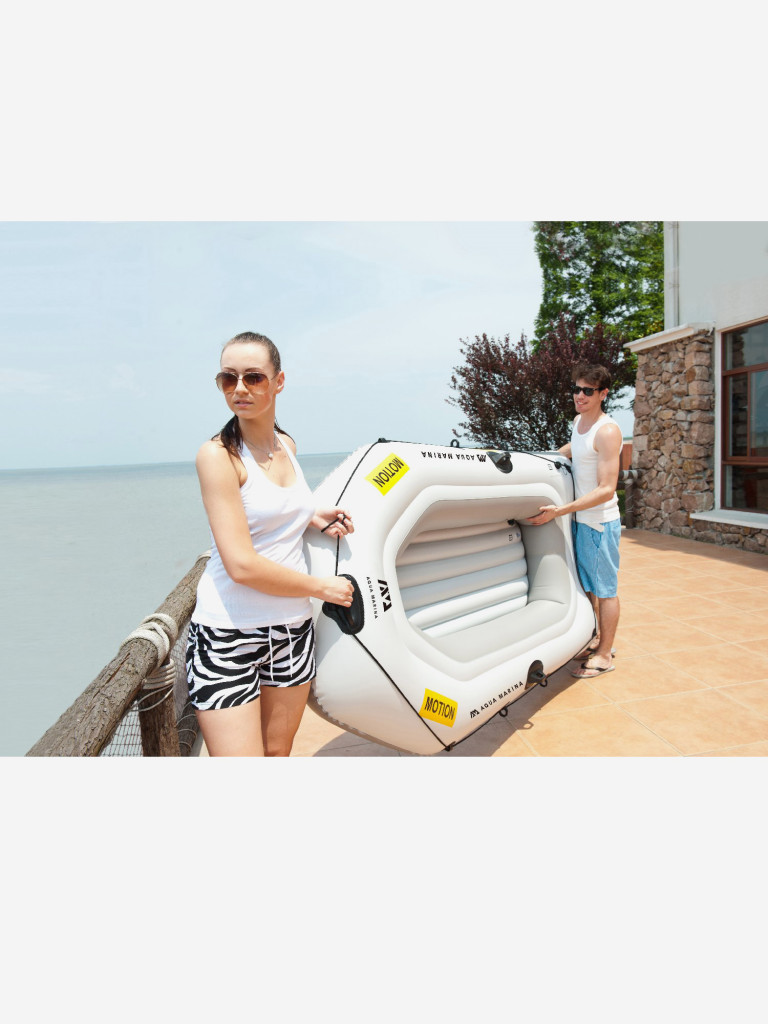 Лодка надувная AQUA MARINA BT-88820 MOTION, 2-местная, насос, весла, транец, до 185кг