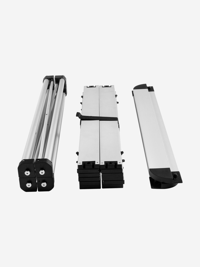 Стол складной 3961 Aluminium RollingTable алюм, 70Х70x69