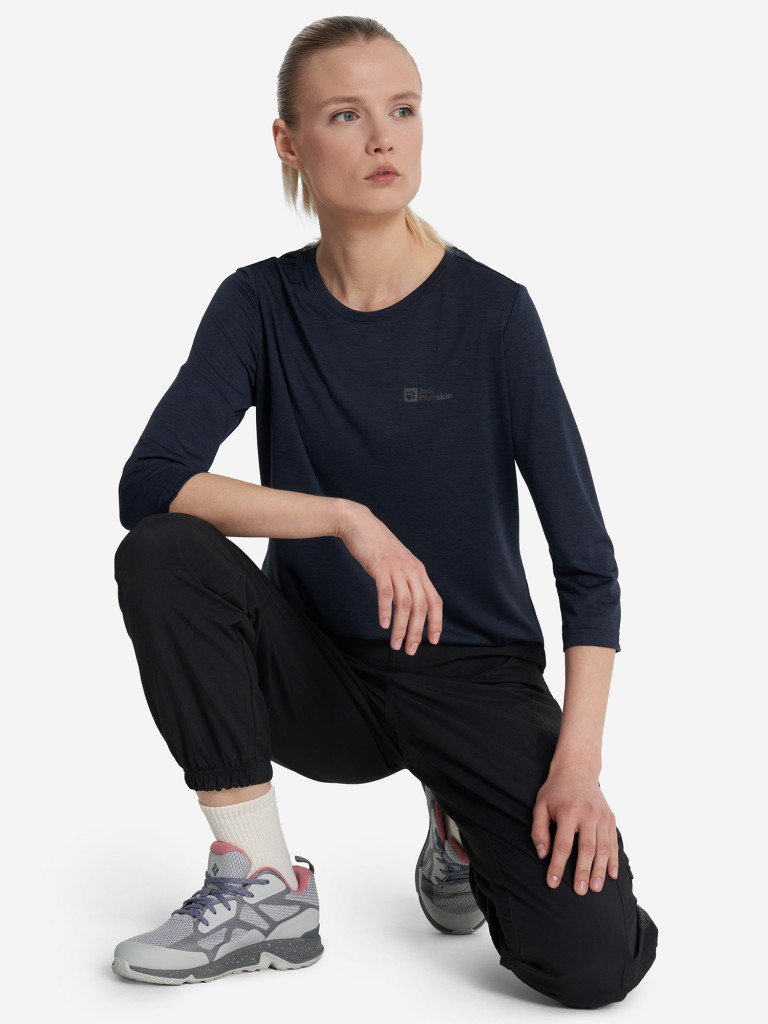 Лонгслив женский Jack Wolfskin Crosstrail