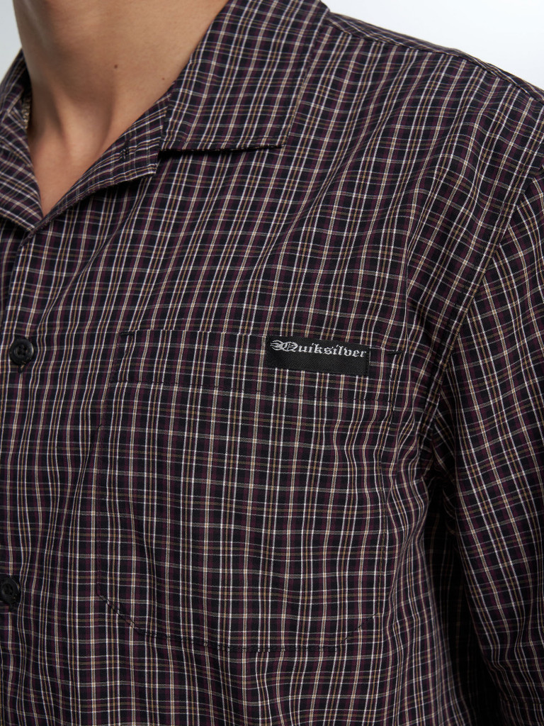 Рубашка с коротким рукавом мужская Quiksilver Mercury Double Zero