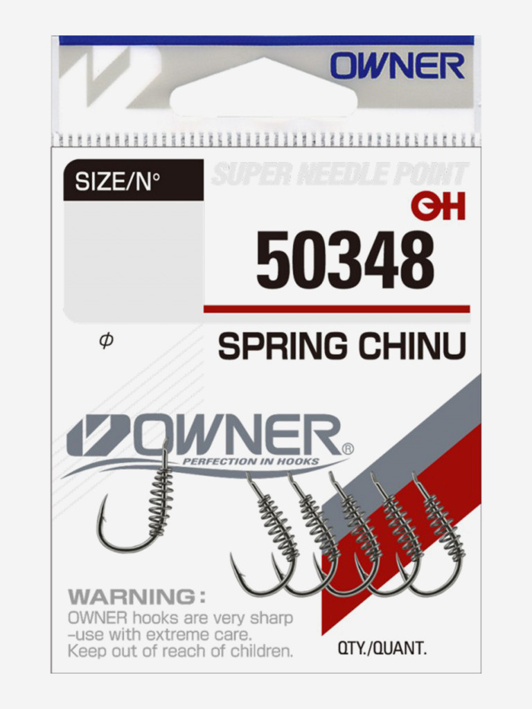 Крючок OWNER Spring Chinu nickel №6 7шт
