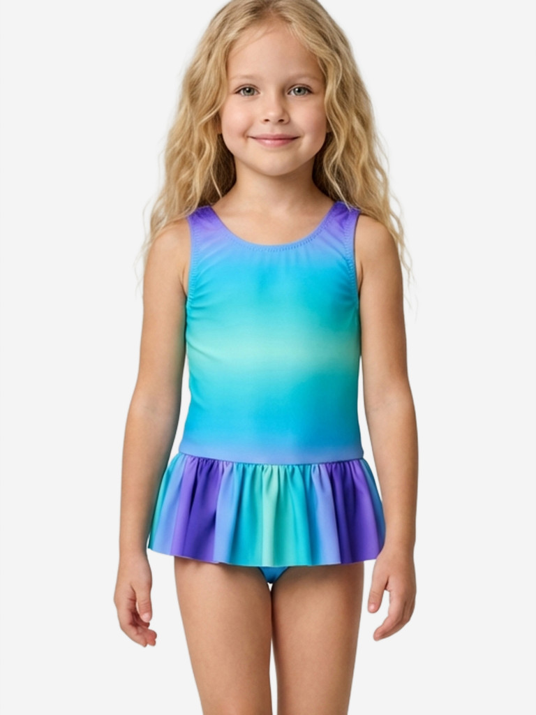 Купальник слитный для девочек PlayToday