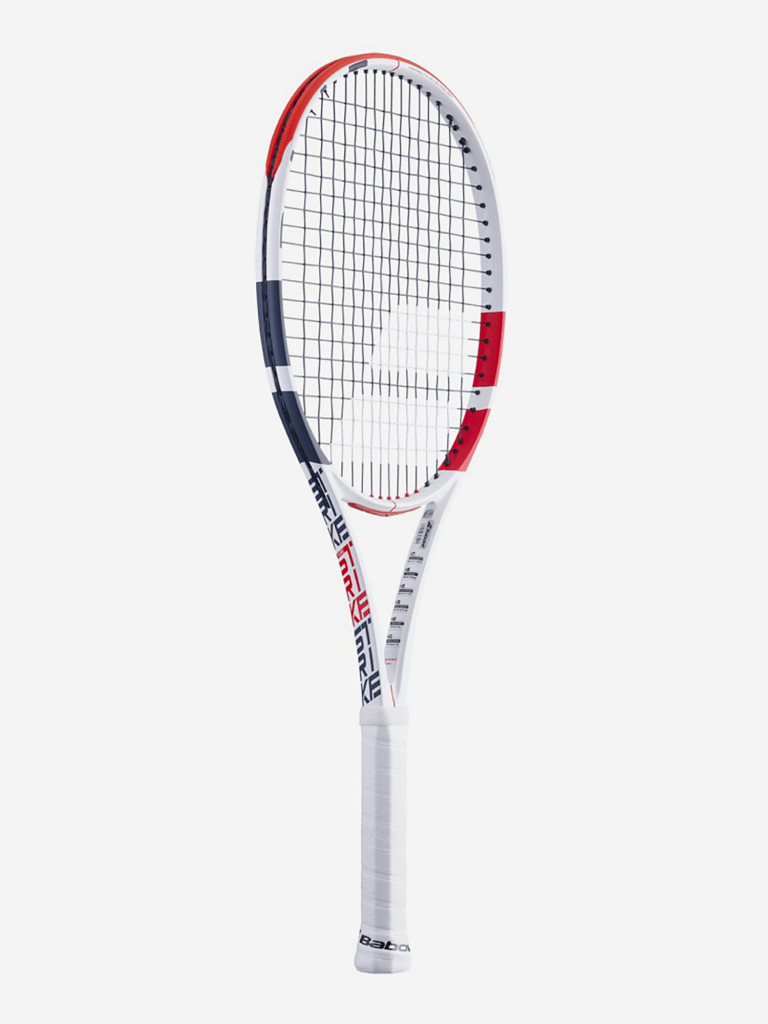 Теннисная ракетка Babolat Pure Strike 16/19 Белый/оранжевый/черный