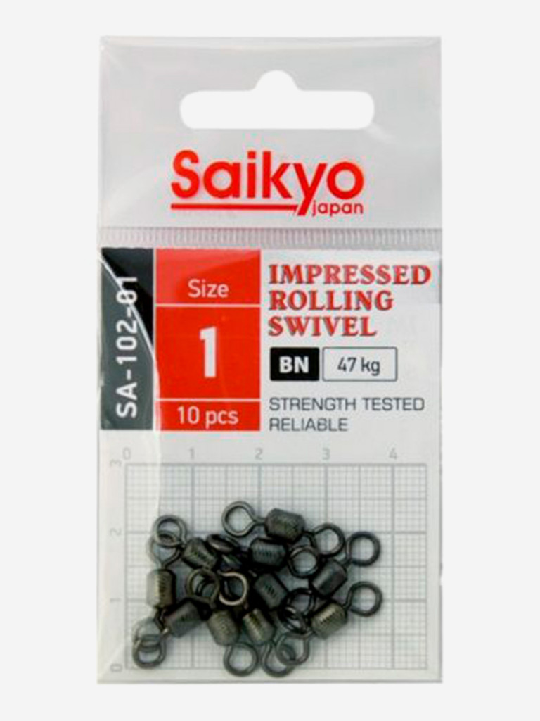 Вертлюг Saikyo SA-102-01 (2 упаковки по 10 штук)