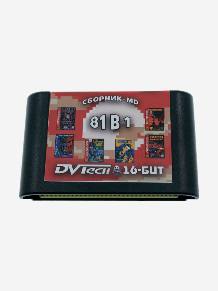 Игровая приставка 16-бит DVTech MD (300 игр)