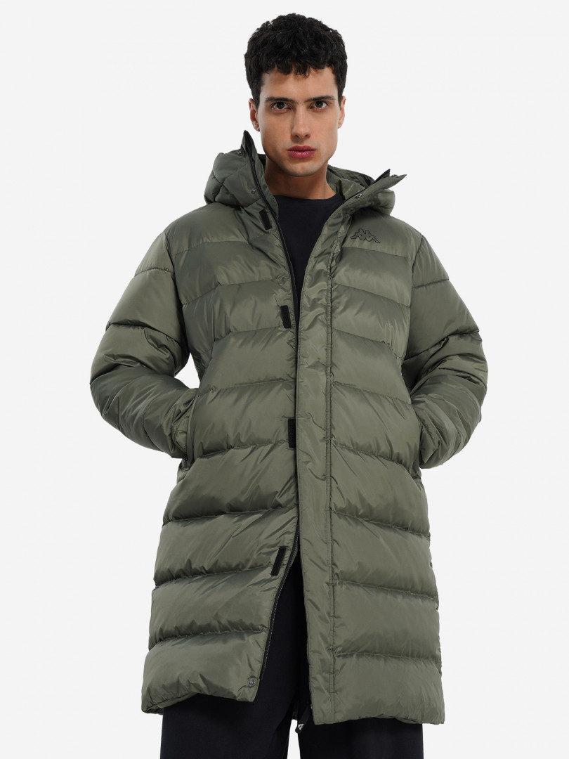 Пальто пуховое мужское Kappa Emovere Зеленый 15999₽