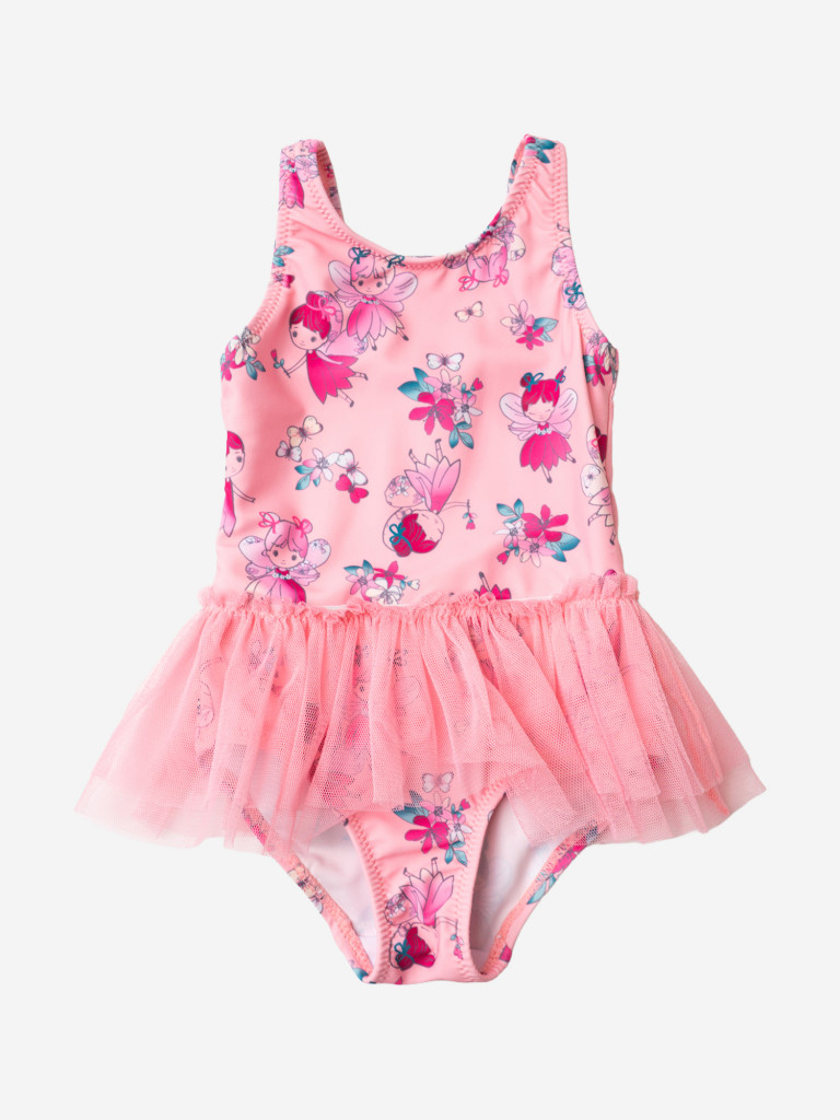 Купальник слитный для девочек PlayToday