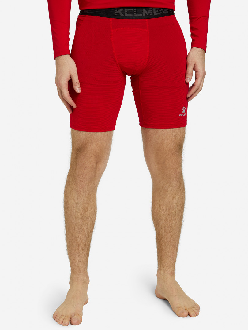 фото Шорты компрессионные мужские kelme, красный