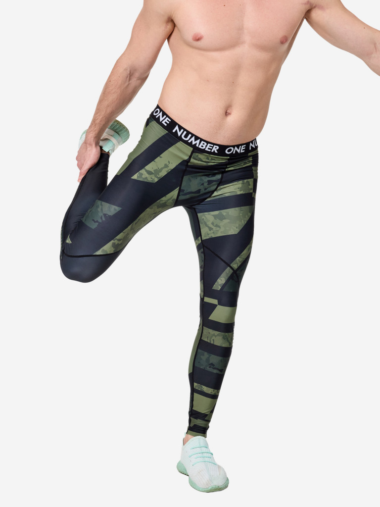Тайтсы спортивные компрессионные мужские N1Sport