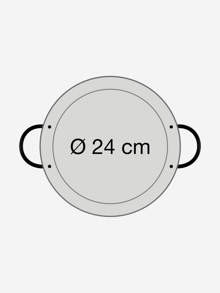 Сковорода Vaello La Valenciana Polished Steel Paella Pan 24 см
