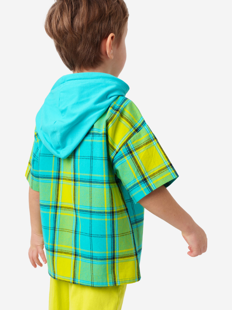 Рубашка с капюшоном для мальчиков PlayToday