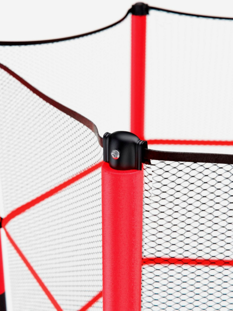 Батут детский DFC TRAMPOLINE-RED 55" с сеткой