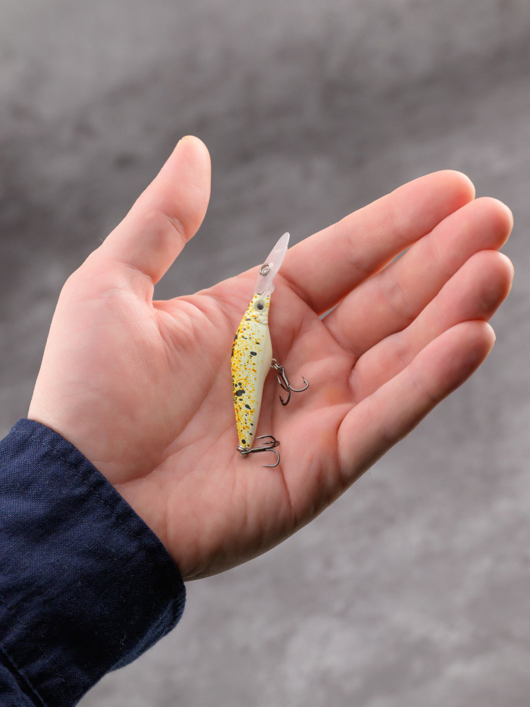 Воблер Akara Fang 50F минноу плавающий на окуня, голавля, форель 3,5гр A227G