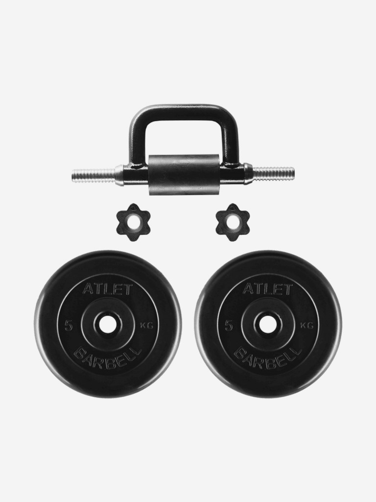 Гиря разборная BARBELL ATLET 14 кг Черная