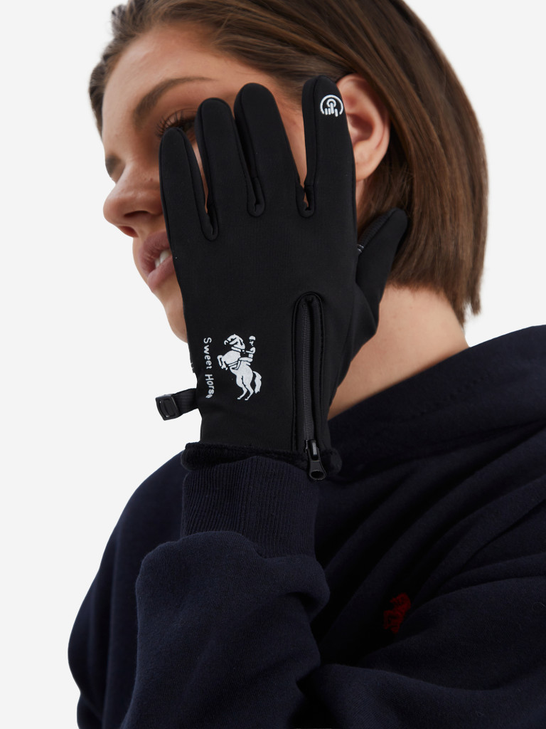 Перчатки женские Sweet Horse, спортивные утепленные