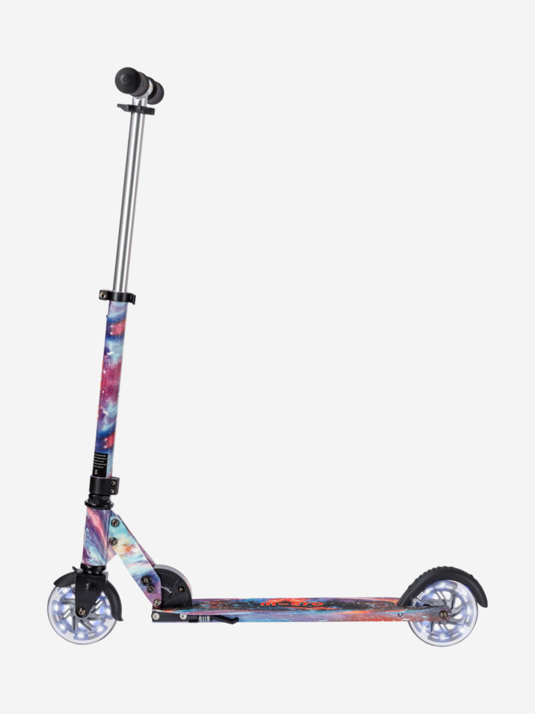 Самокат детский Micro Sprite Glow LED Art Collection, светится в темноте