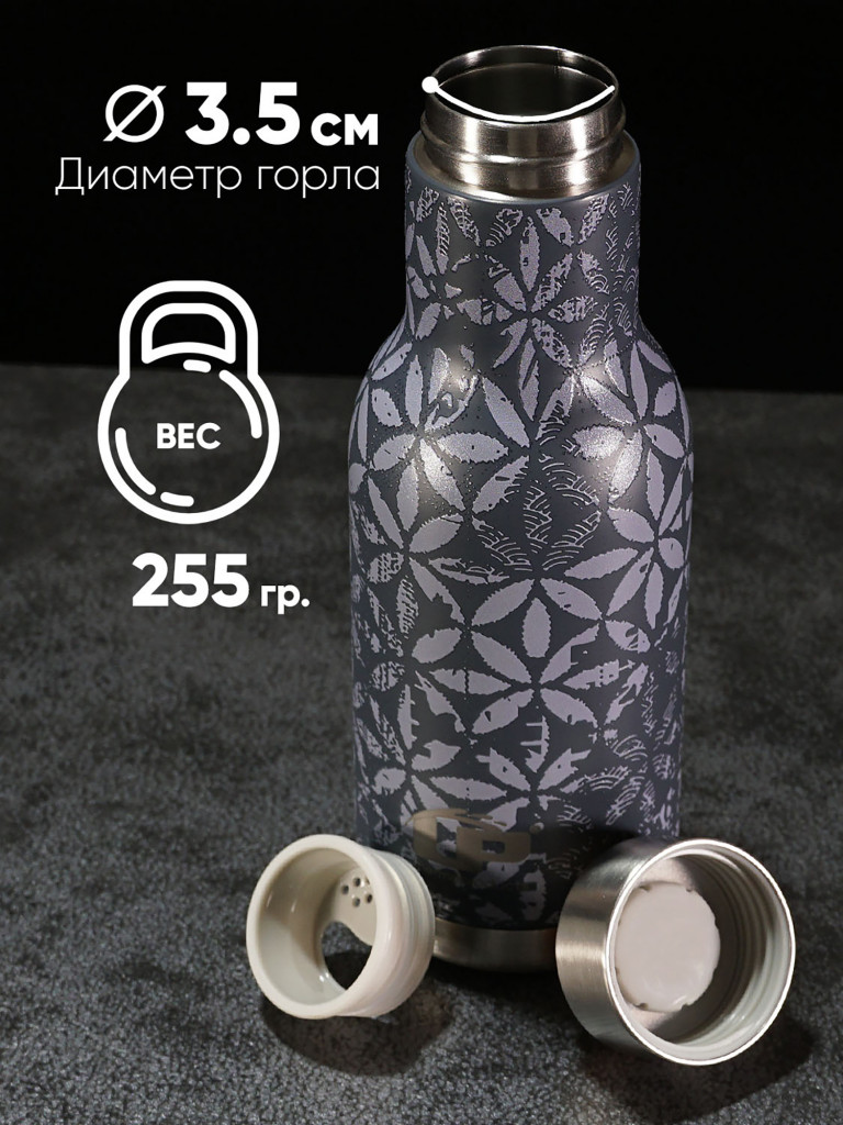Термобутылка LP Thermoproducts Vintage 0,35 л, синяя
