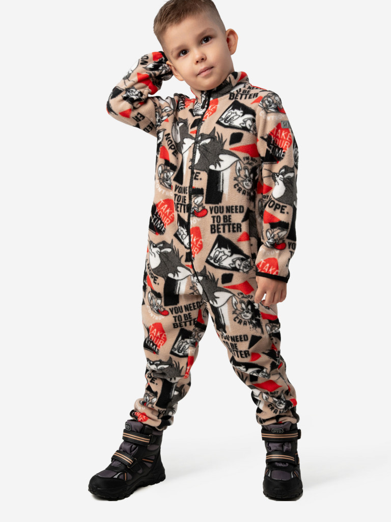 Комбинезон флисовый для мальчиков PlayToday