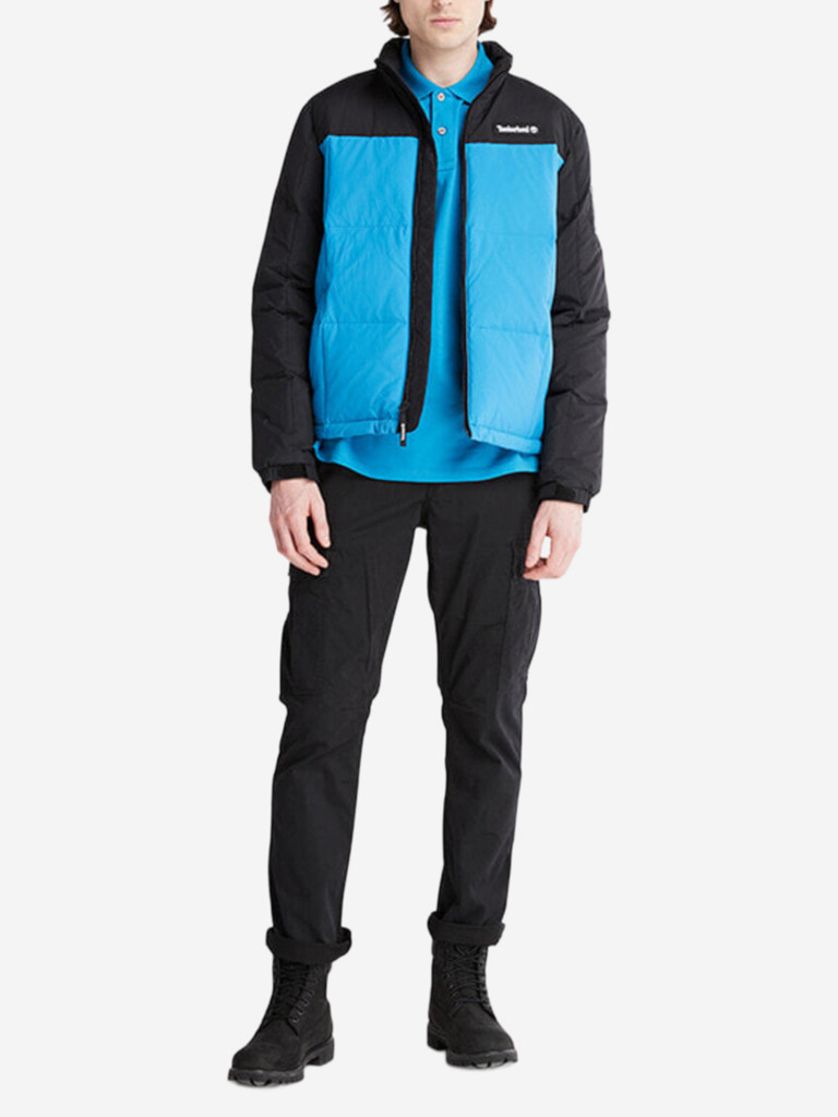 Пуховик Timberland Down Jacket Men's Black/Sea Cucumber