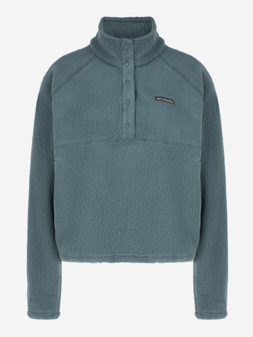 Джемпер флисовый женский Columbia Jasper Ridge Pebbled Fleece Half Snap Голубой 5499₽