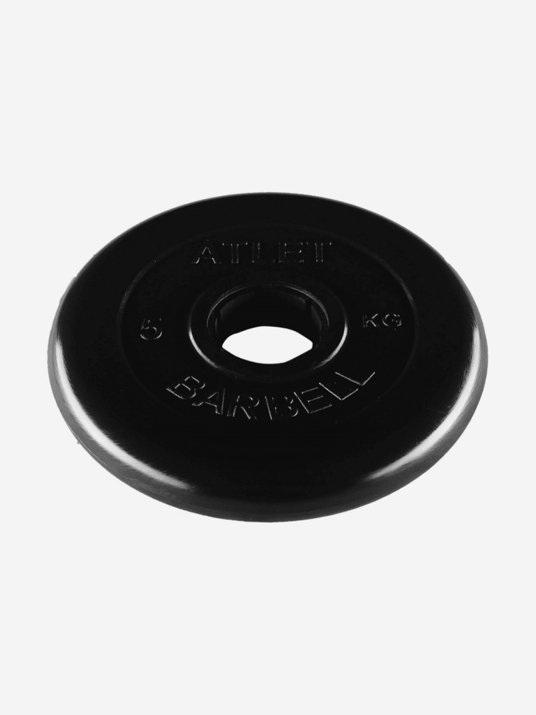 Диск (блин) BARBELL ATLET 5 кг 51 мм.