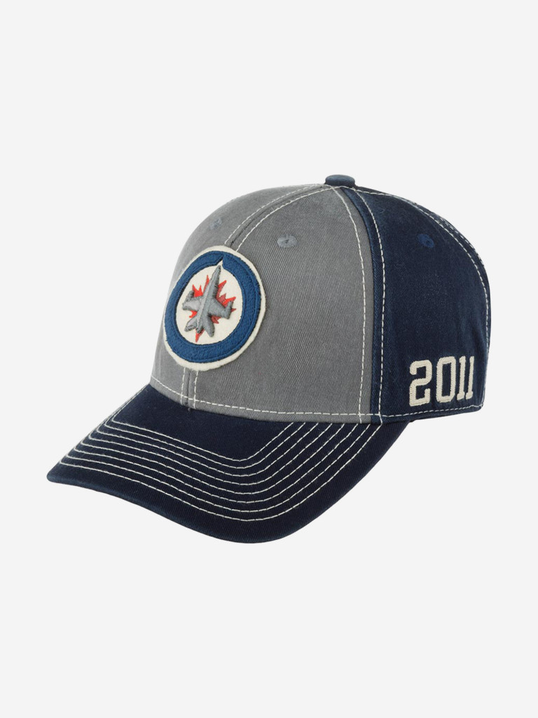 Бейсболка с прямым козырьком AMERICAN NEEDLE 40102A-WPJ Winnipeg Jets Advantage NHL
