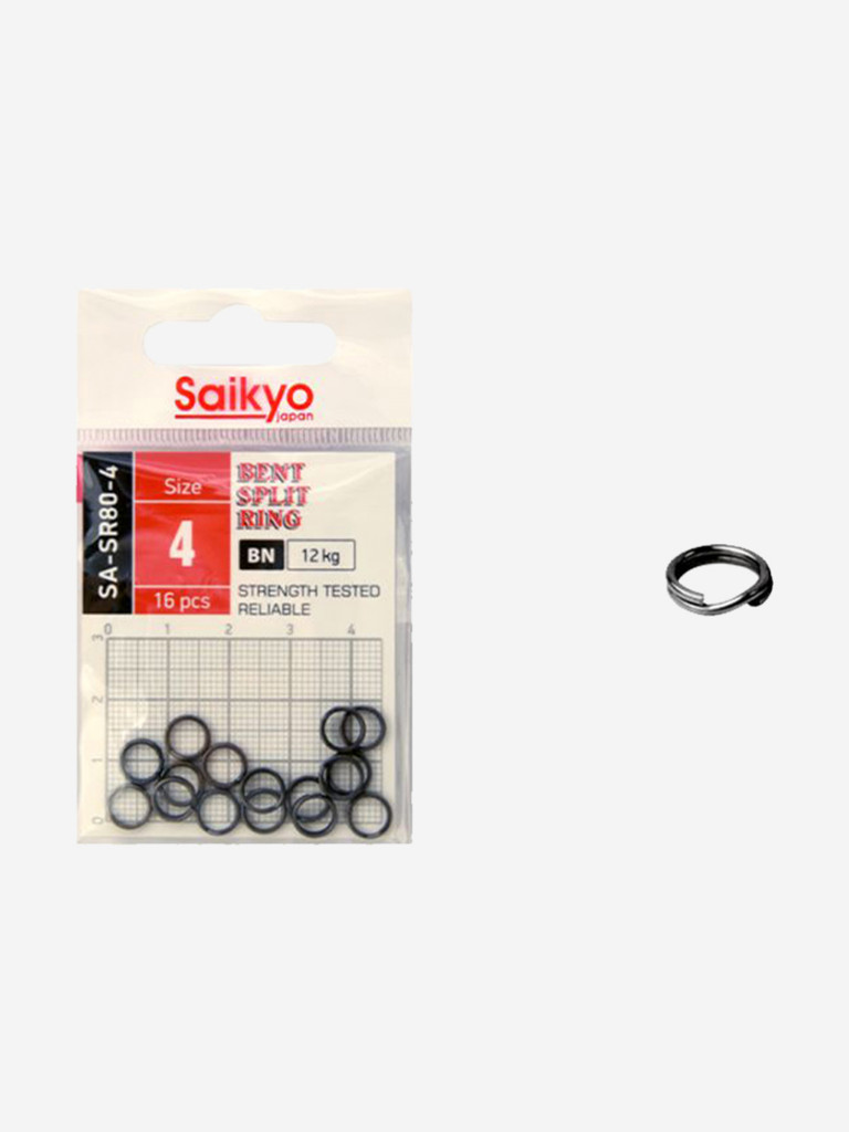 Заводное кольцо Saikyo SA-SR80-4 (1 упк. по 16 шт.)