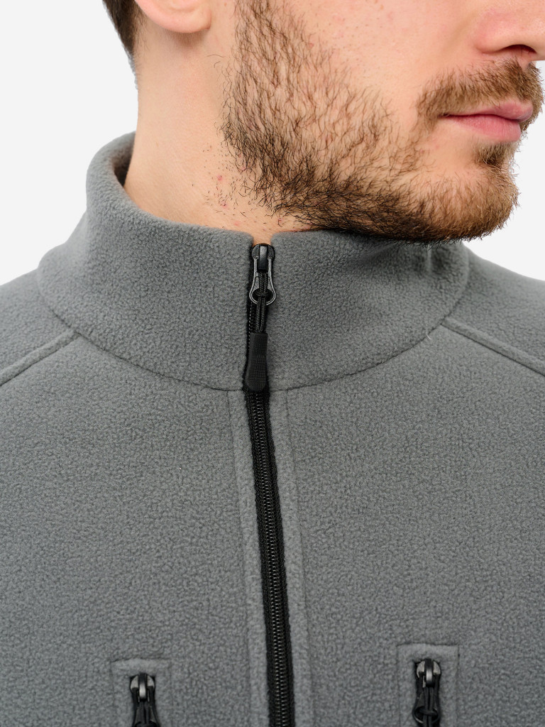 Толстовка на молнии флисовая кофта IRONCUST