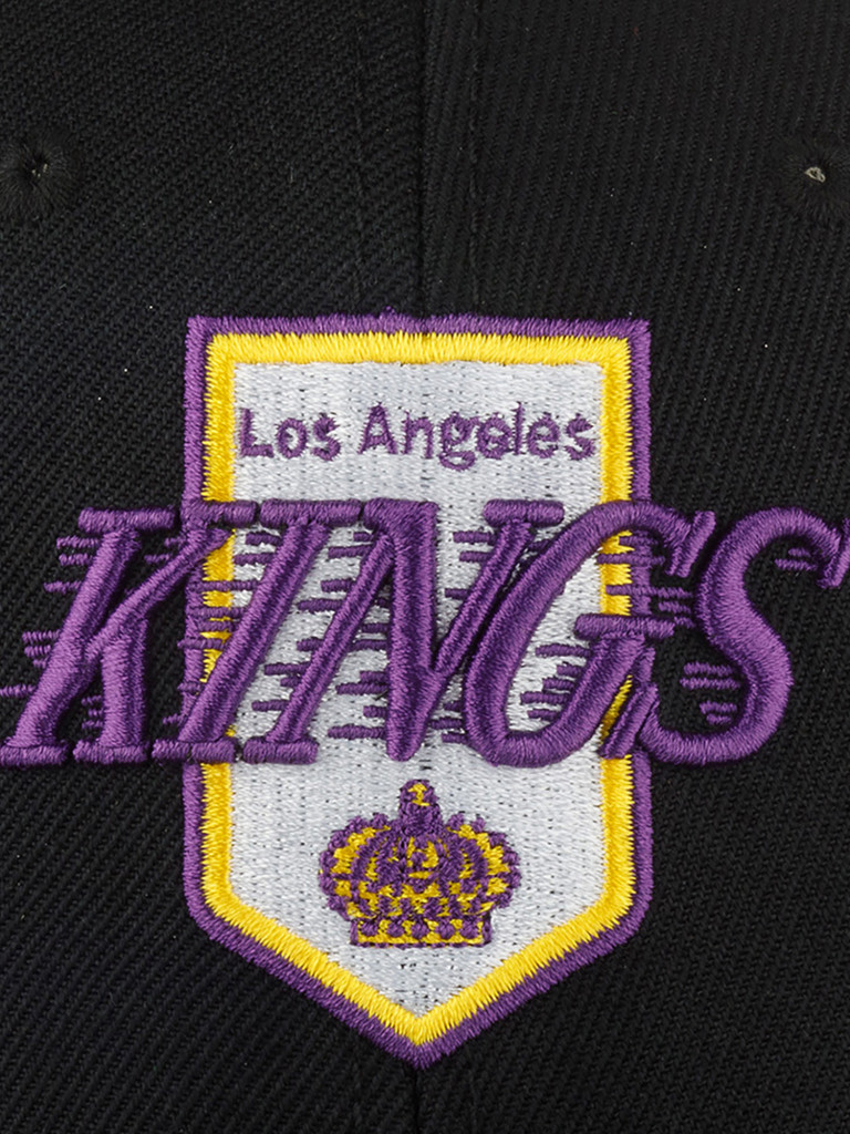 Бейсболка AMERICAN NEEDLE SMU677A-LAK Los Angeles Kings Stadium NHL (черный)