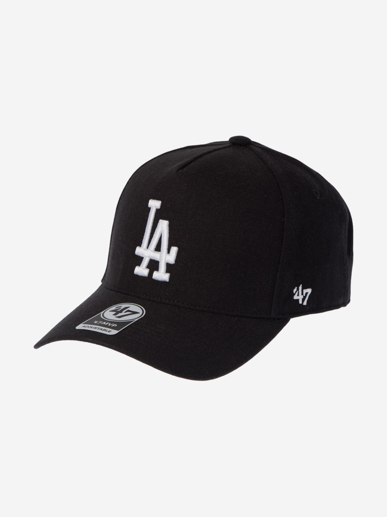 Бейсболка 47 BRAND B-MPDTP12WBP-BK Los Angeles Dodgers MLB (черный)
