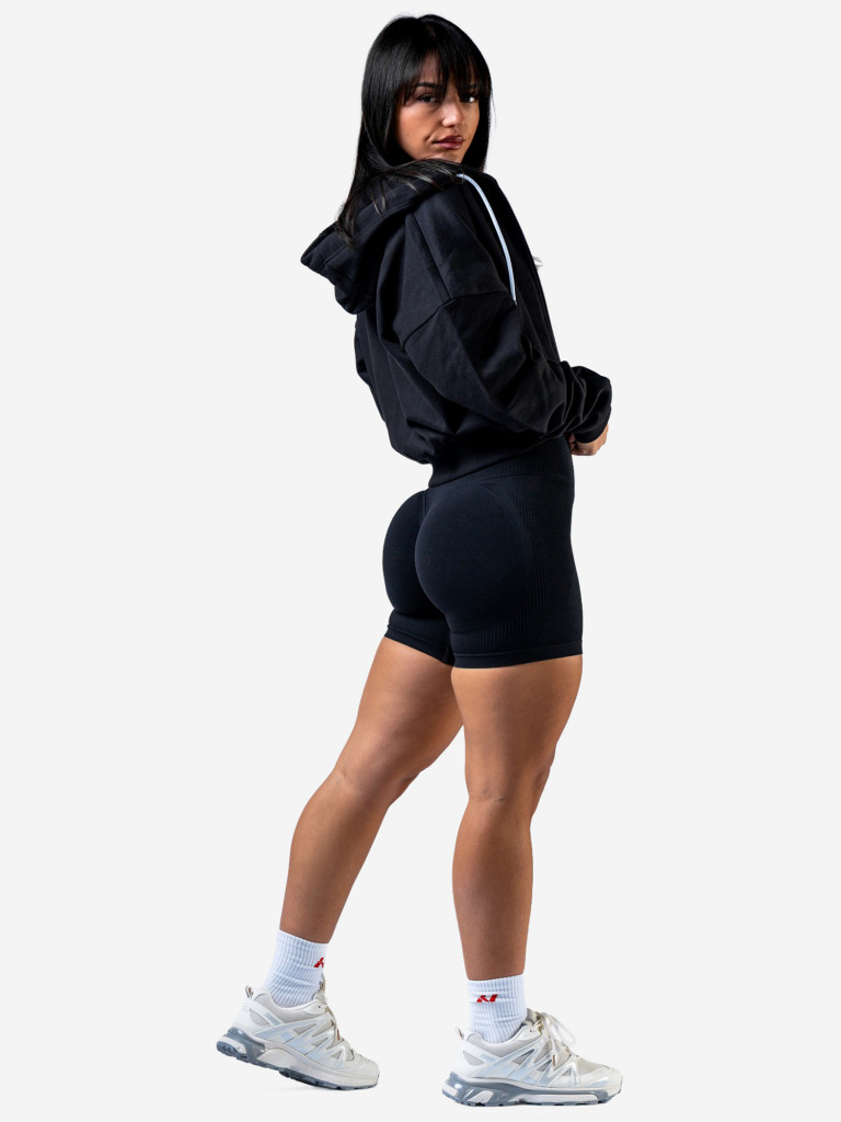 Толстовка женская NEBBIA Relaxed Zip Hoodie POWER 895 Black