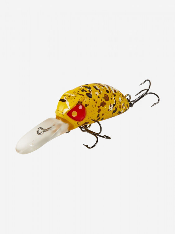 Воблер LUCKY JOHN Pro Series HAIRA TINY LBF Plus Foot, длина 3.3 см, ультралайтовый крэнкбейт на хищную рыбу