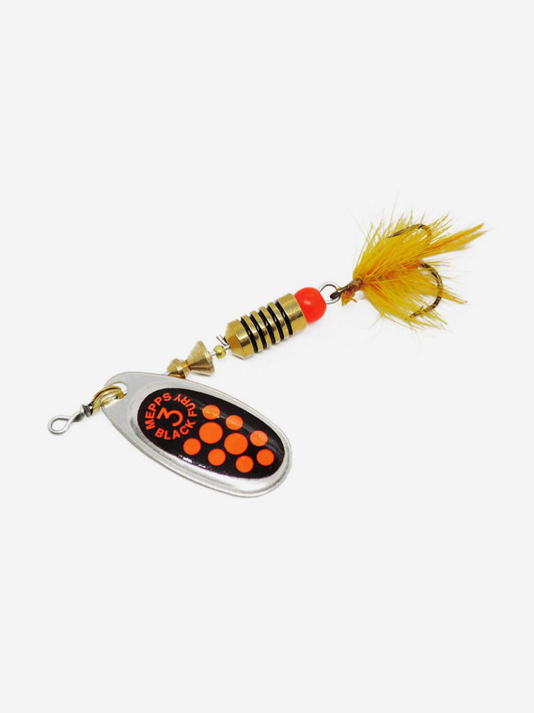Блесна Mepps BLACK FURY ORANGE MCH AG №3