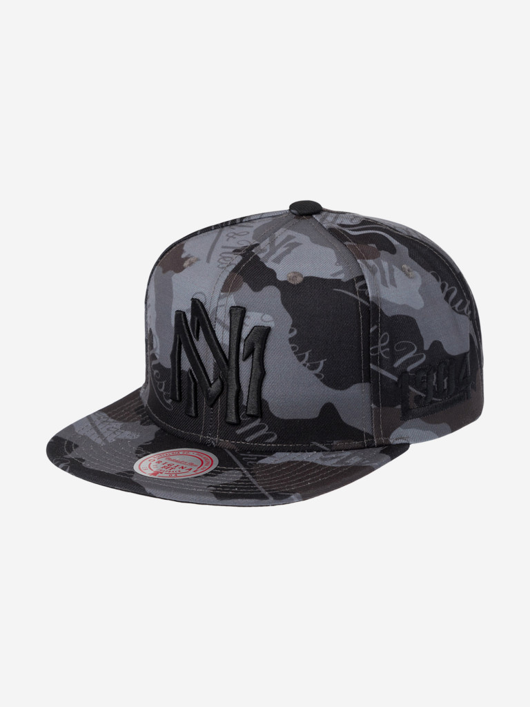 Бейсболка MITCHELL NESS HHSS5006-MNNYYPPPBLCK