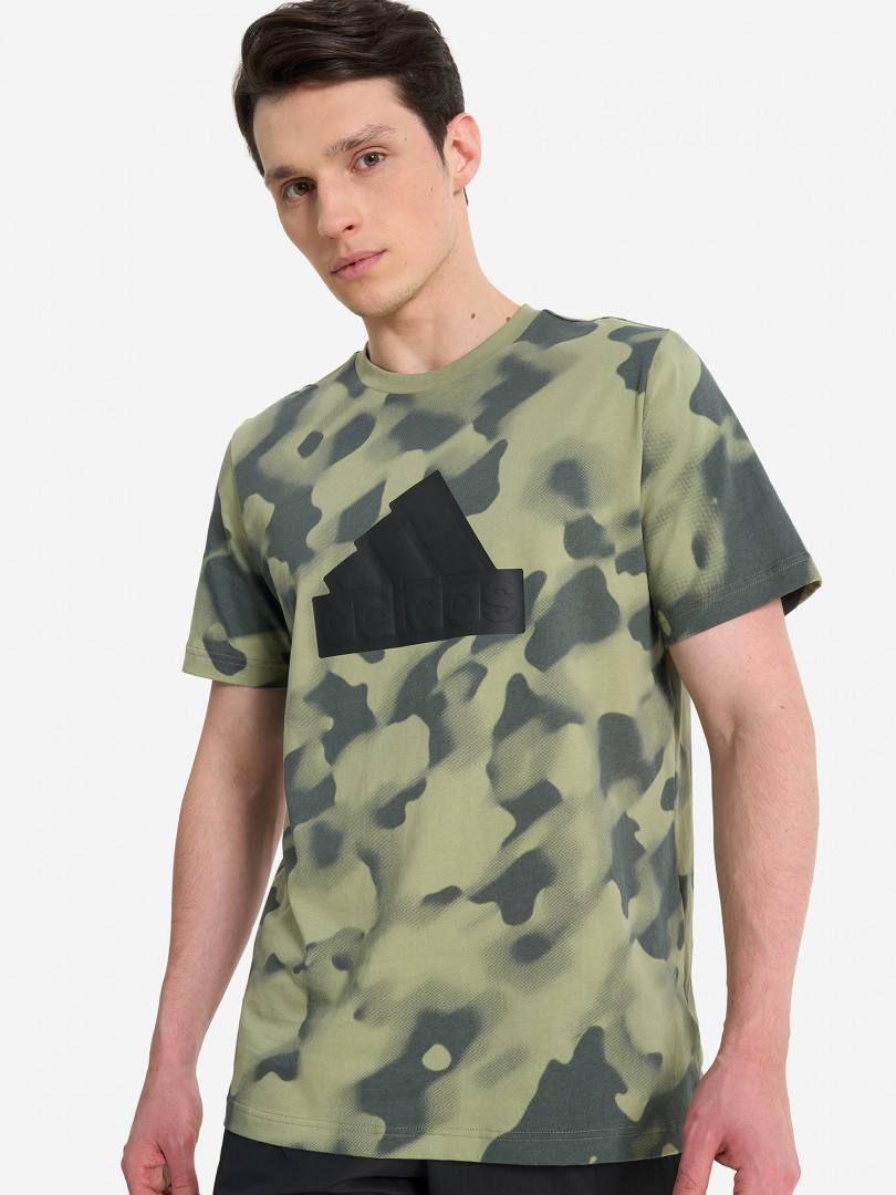 Футболка мужская adidas Зеленый 3249₽