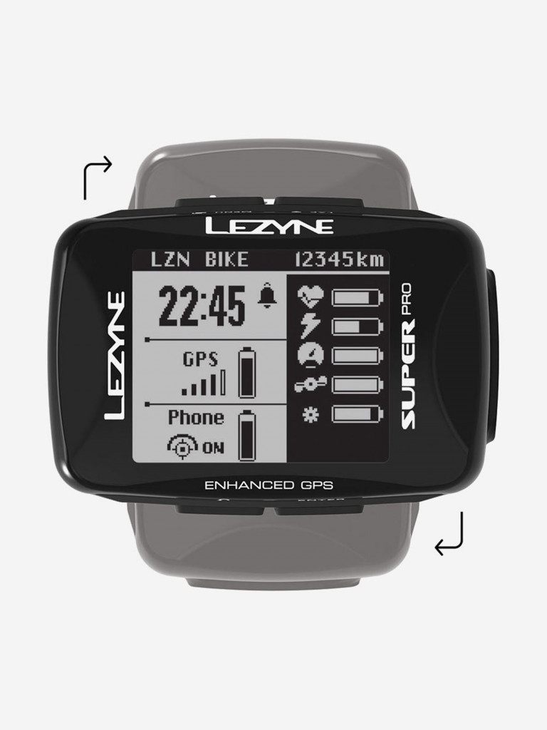 Велокомпьютер с GPS LEZYNE Super Pro GPS Черный цвет — купить за 9599 руб.  со скидкой 60 %, отзывы в интернет-магазине Спортмастер