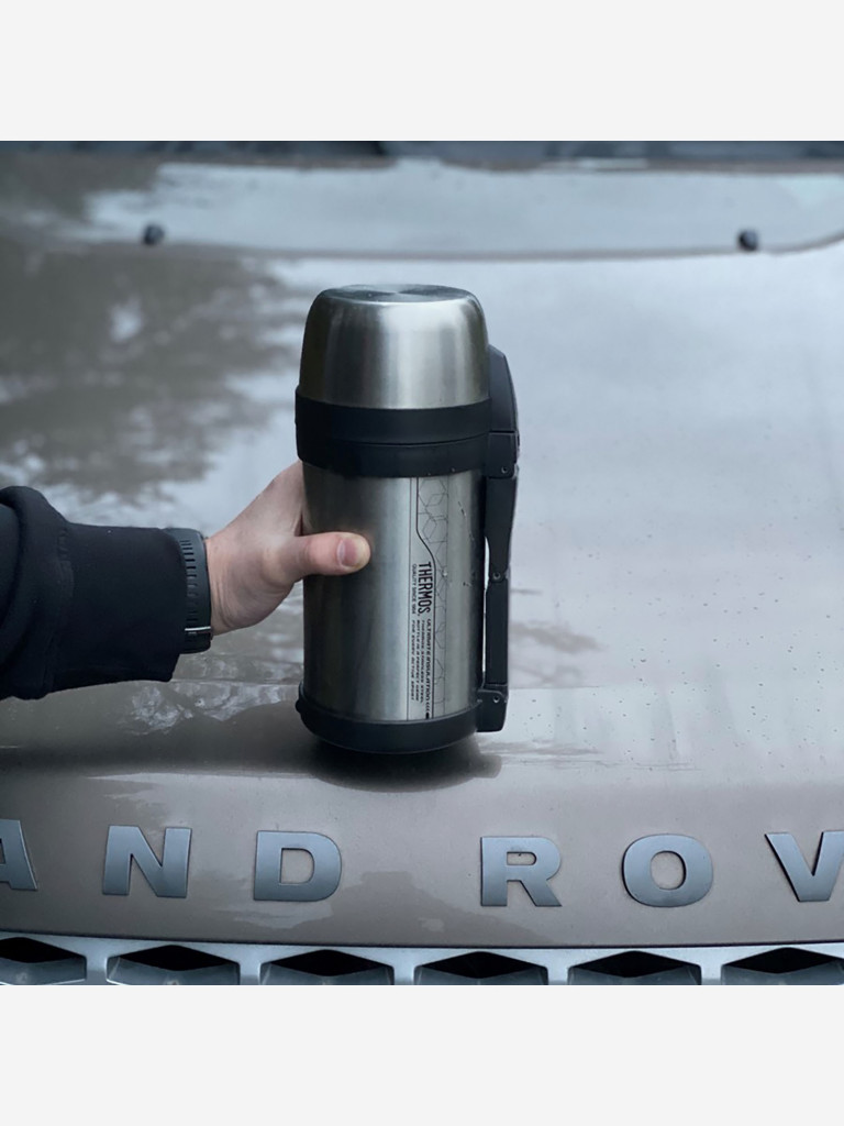 Термос для напитков и еды 1,4 л THERMOS FDH-1400 стальной цвет