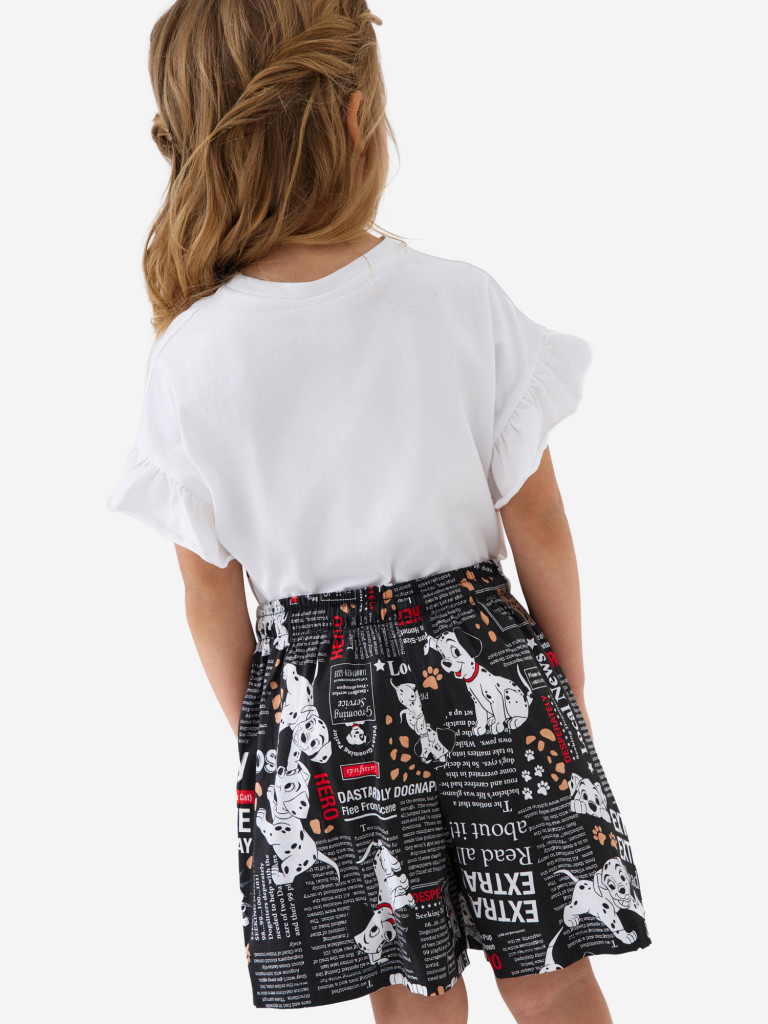 Комплект для девочек: футболка, шорты PlayToday