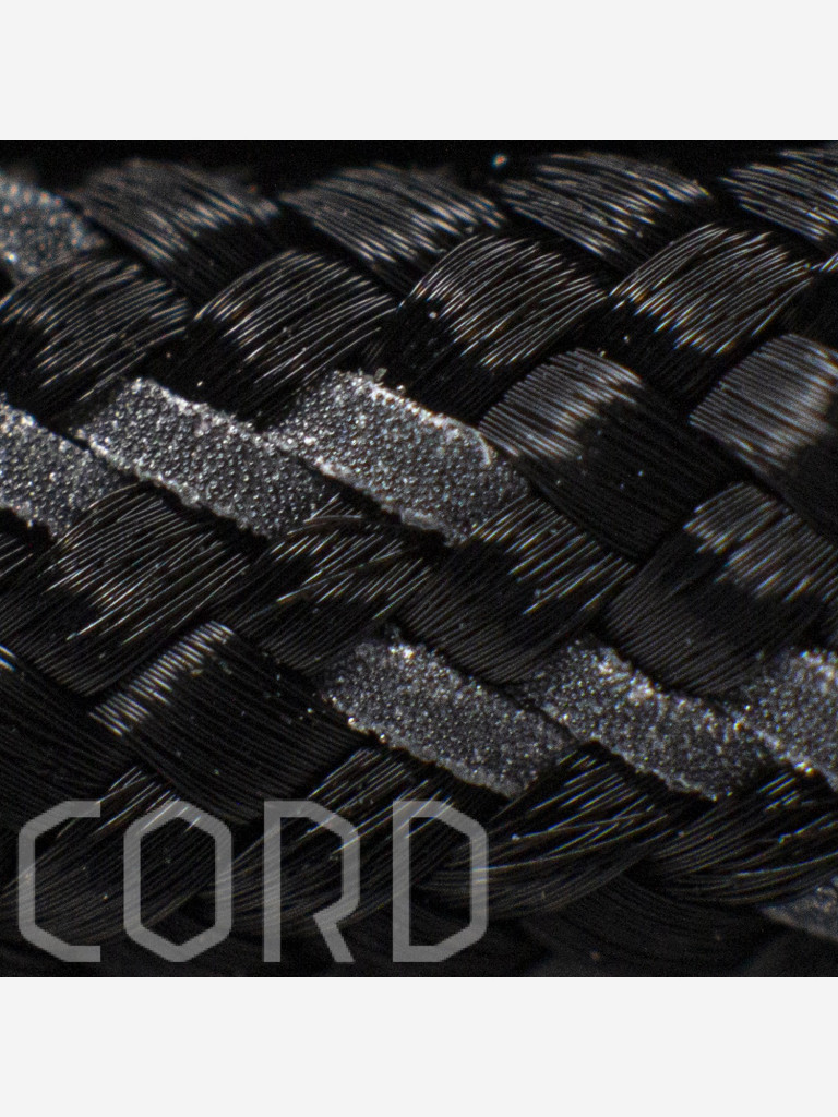 Паракорд 550 CORD nylon 30м RUS световозвращающий (black)