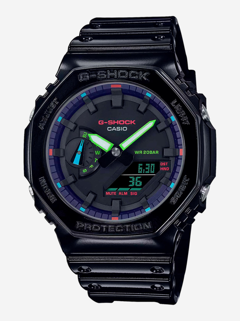 Спортивные часы CASIO GA-2100RGB-1A