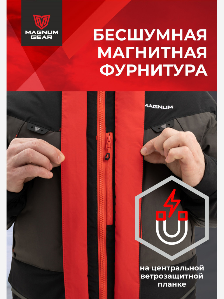 Костюм для рыбалки MAGNUM GEAR TITAN 2 -45° С графит
