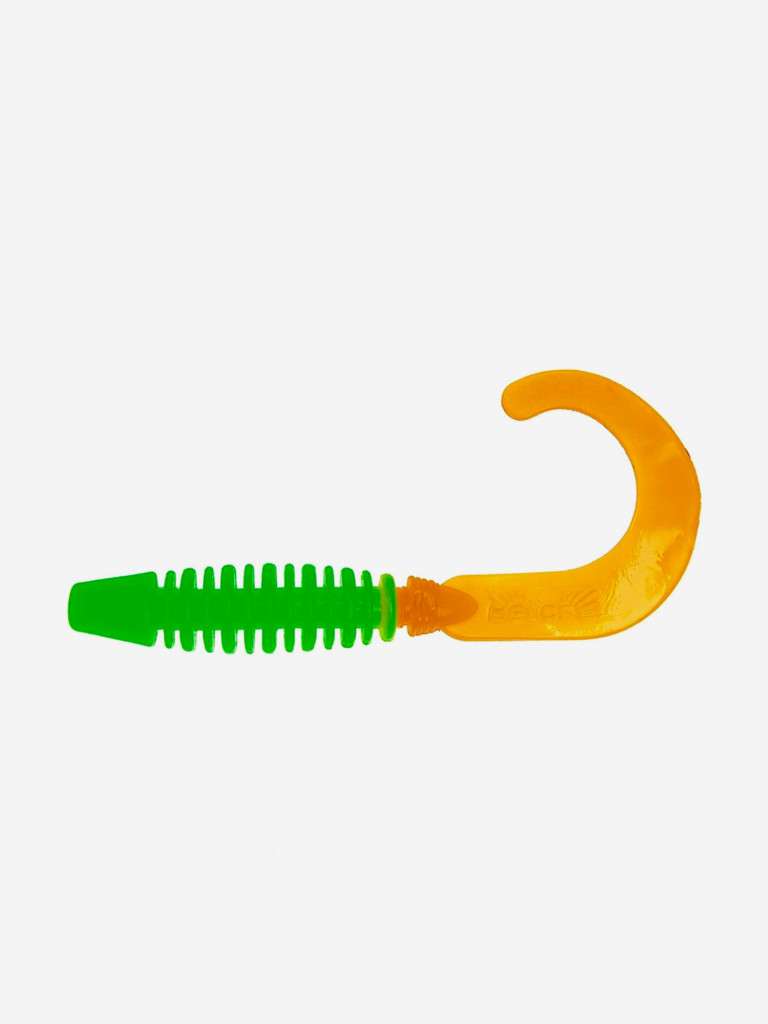 Мягкая приманка Helios Din, 3,11'' / 7,9 см, Lime & Orange, 30 шт (HS-33-020-N-30)