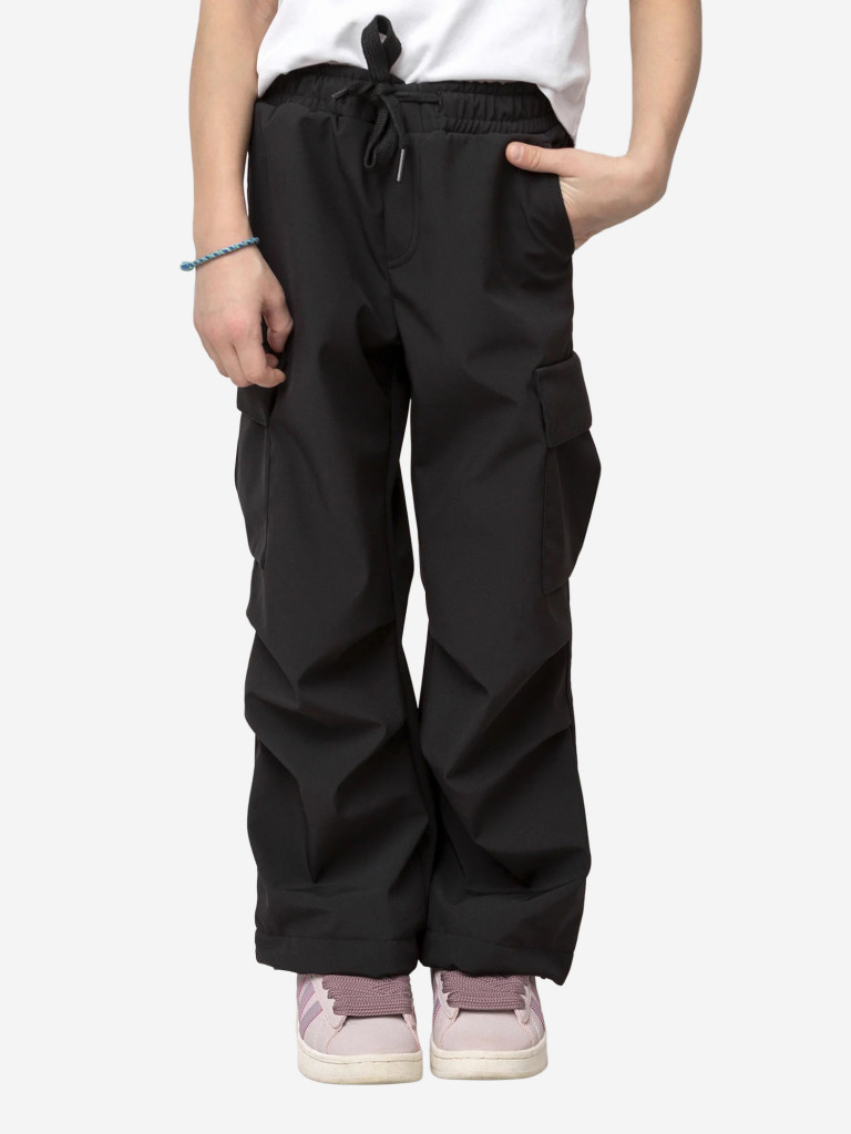 Брюки софтшелл для мальчика batik черный